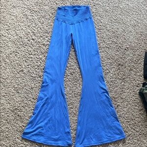 Aerie Blue Flared Yoga Pants